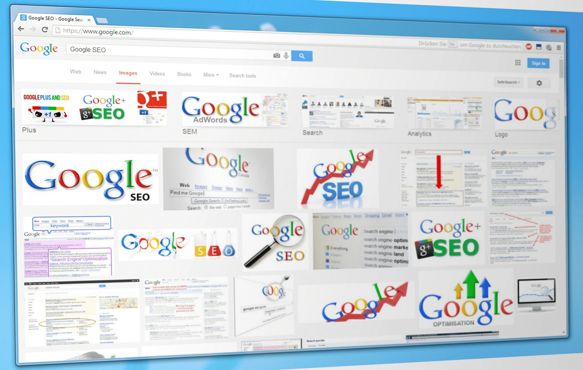 Lots of Google and SEO.Website backgrounds.