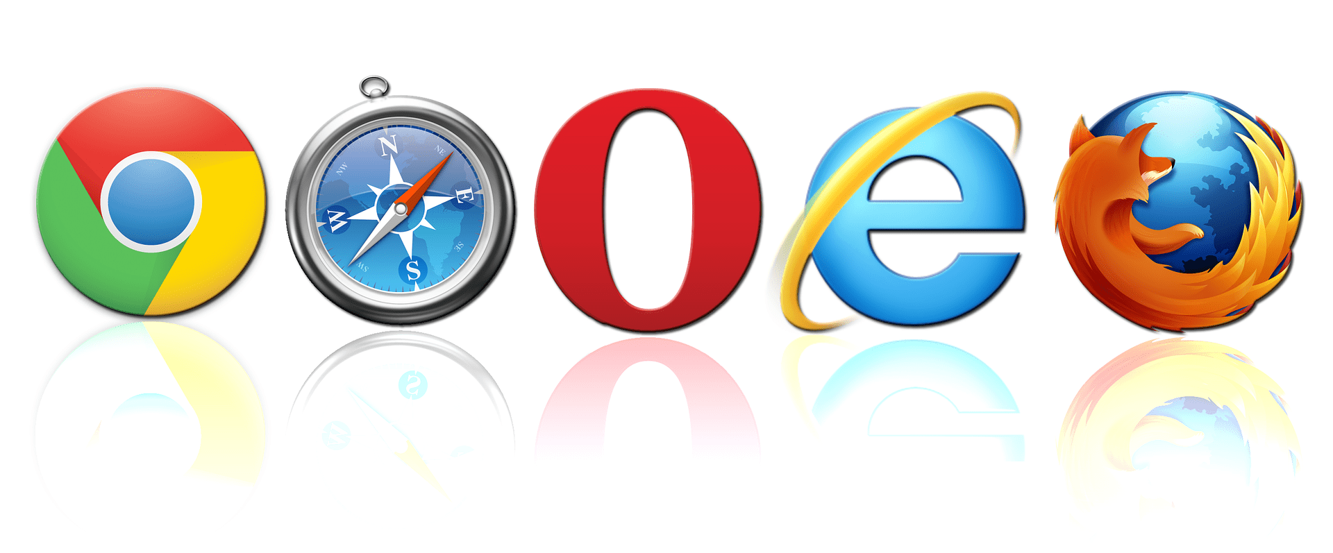 Search engine icons.