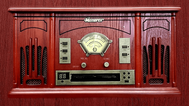 radio, old, retro