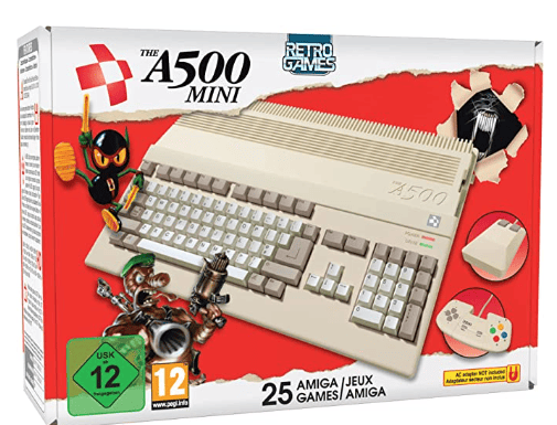 Retro Games A500 Mini Classic Home Computer Replica