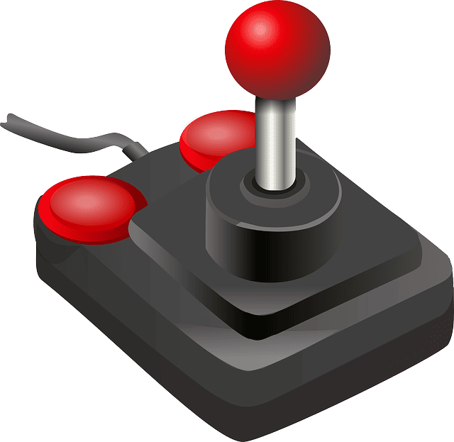 joystick, game controller, buttons