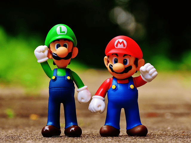 Mario, Luigi, characters